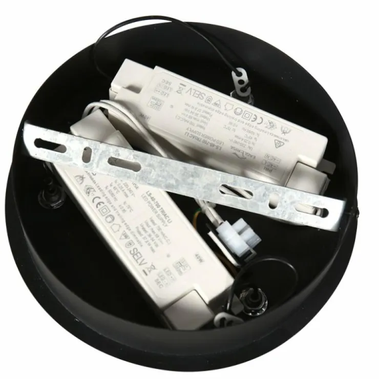Luminaires Steinhauer Éclairage Led|Ringlux Suspension LED Noir, 2 lumières