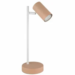 Luminaires Globo Lighting Lampes À Poser|Robby Lampe à poser Rose, Blanc, 1 lumière