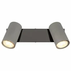 Luminaires Globo Lighting Spots Et Projecteurs|Robby Plafonnier, Spot de plafond, Applique murale, Spot mural Chrome, Noir, 2 lumières