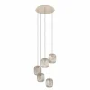 Luminaires Eglo Suspensions|ROMAZZINA Suspension Sable, 5 lumières