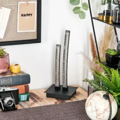 hofstein Lampes À Poser|Rowan Lampe à poser LED Noir, 1 lumière