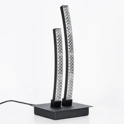 hofstein Lampes À Poser|Rowan Lampe à poser LED Noir, 1 lumière