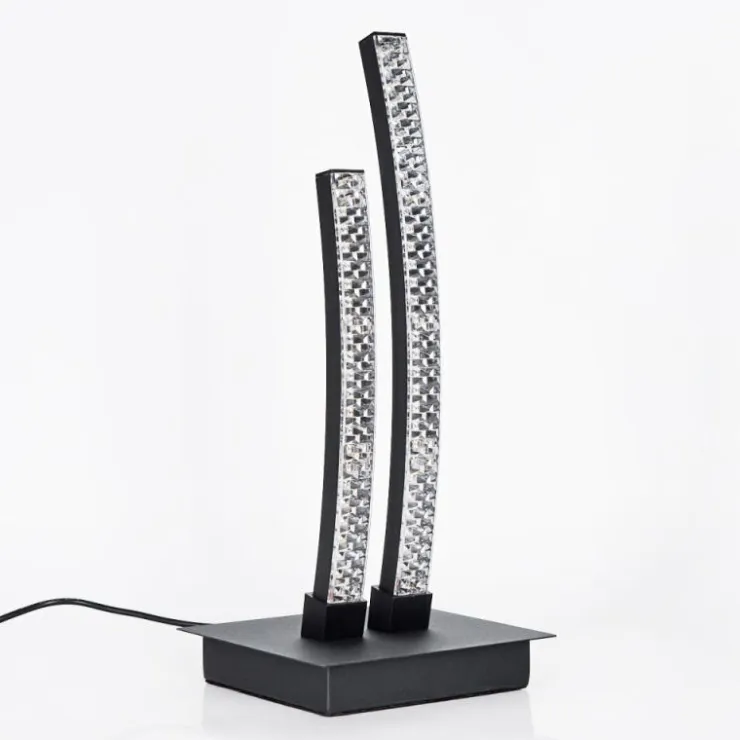 hofstein Lampes À Poser|Rowan Lampe à poser LED Noir, 1 lumière
