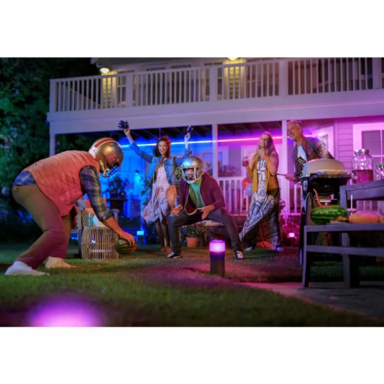 Ruban lumineux extérieur Philips Hue Ambiance White & Color LED Blanc, 1 lumière