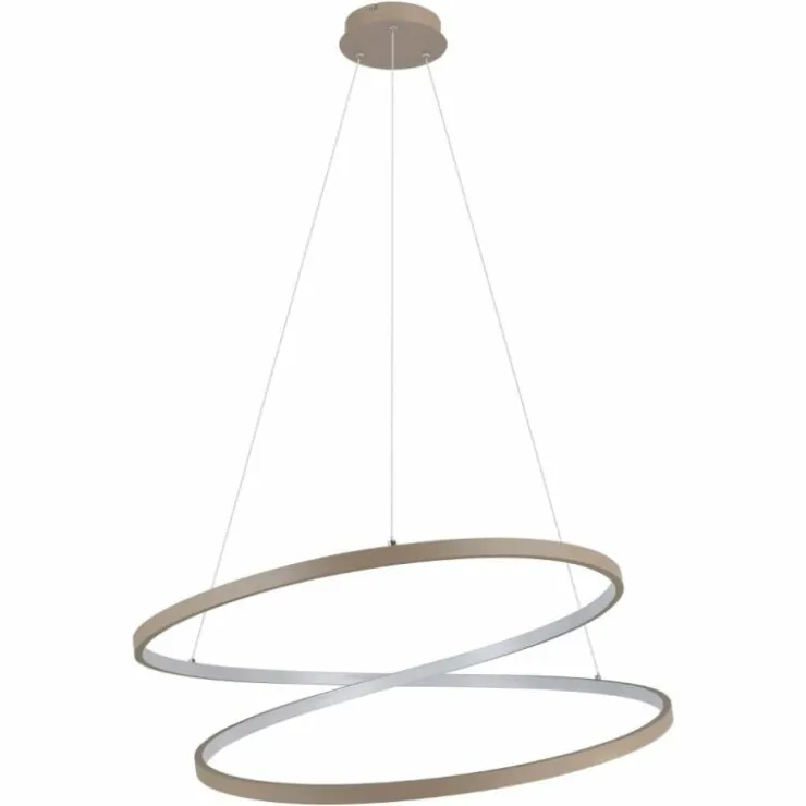 Luminaires Eglo Éclairage Led|RUOTALE Plafonnier LED Sable, 1 lumière