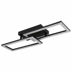 Luminaires Globo Lighting Éclairage Led|Sapena Plafonnier LED Noir, 1 lumière