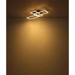 Luminaires Globo Lighting Éclairage Led|Sapena Plafonnier LED Noir, 1 lumière