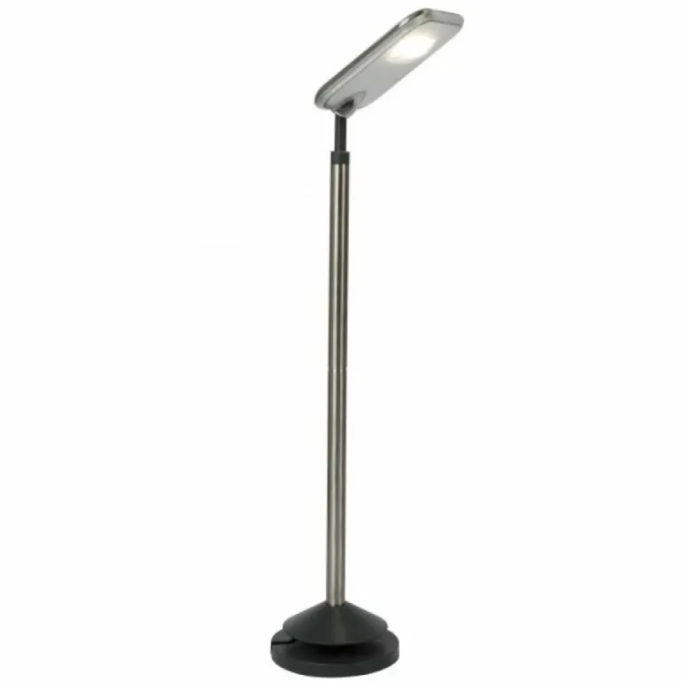 Set de 2 lampe + 1 panneau solaire Lutec MINIS LED Chrome, Noir, 3 lumières