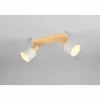 Luminaires Trio Spots Et Projecteurs|Shanti Spot de plafond Gris, 2 lumières