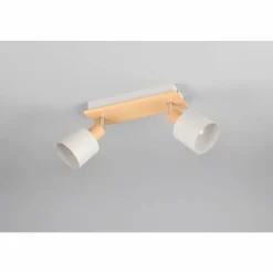 Luminaires Trio Spots Et Projecteurs|Shanti Spot de plafond Gris, 2 lumières