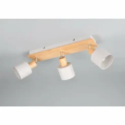 Luminaires Trio Spots Et Projecteurs|Shanti Spot de plafond Gris, 3 lumières