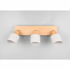 Luminaires Trio Spots Et Projecteurs|Shanti Spot de plafond Gris, 3 lumières
