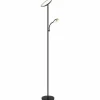 Luminaires Globo Lighting Éclairage Led|Skopo Plafonnier LED Noir, 1 lumière