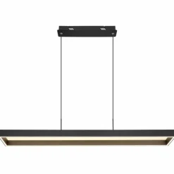 Luminaires Globo Lighting Éclairage Led|Sola Suspension LED Noir, 1 lumière, Télécommandes