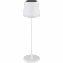 SOLAR Lampe de table d'extérieur, Lampe solaire Luminaires Globo Lighting LED Blanc, 1 lumière