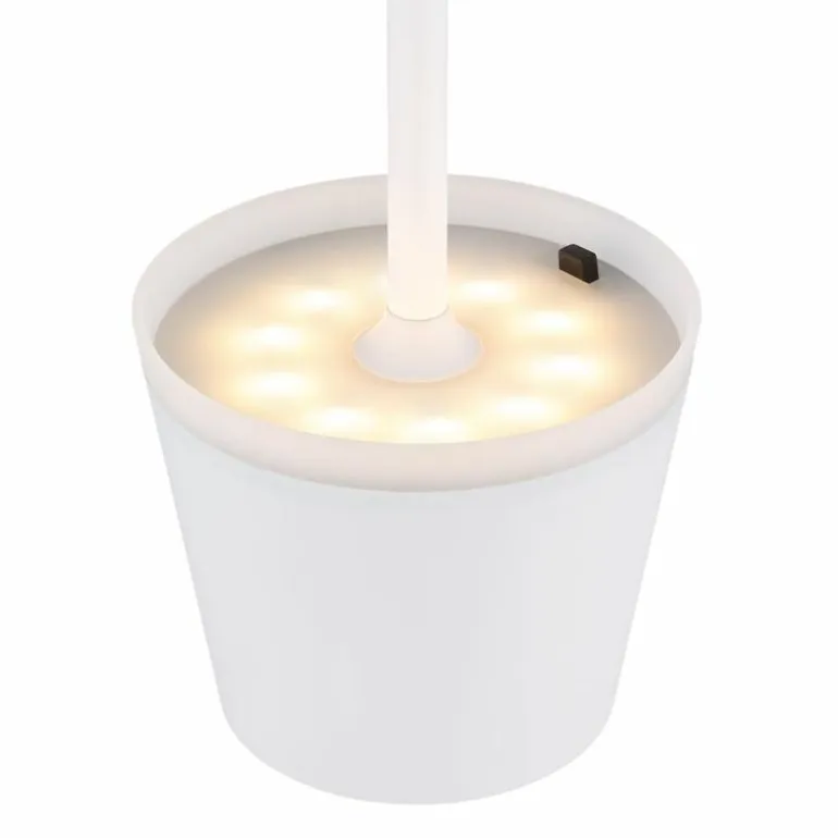 SOLAR Lampe de table d'extérieur, Lampe solaire Luminaires Globo Lighting LED Blanc, 1 lumière