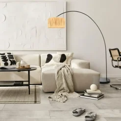 Luminaires Steinhauer Lampadaires Et Lampes Sur Pied|Solva Lampadaire Noir, 1 lumière