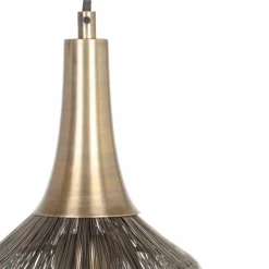 Luminaires Trio Suspensions|SORAYA Suspension Vieux laiton, 1 lumière