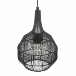 Luminaires Trio Suspensions|SORAYA Suspension Noir, 1 lumière