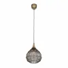Luminaires Trio Suspensions|SORAYA Suspension Vieux laiton, 1 lumière
