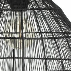 Luminaires Trio Suspensions|SORAYA Suspension Noir, 1 lumière