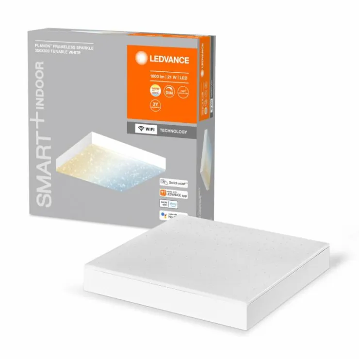 Luminaires Ledvance Éclairage Led|SPARK Applique murale / Plafonnier LED Blanc, 1 lumière
