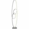 Luminaires Globo Lighting Éclairage Led|Spira Lampadaire LED Argenté, 1 lumière