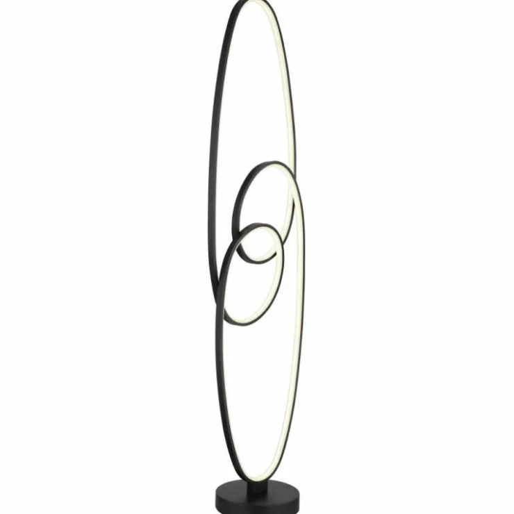 Luminaires Globo Lighting Éclairage Led|Spira Lampadaire LED Noir, 1 lumière