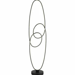 Luminaires Globo Lighting Éclairage Led|Spira Lampadaire LED Noir, 1 lumière