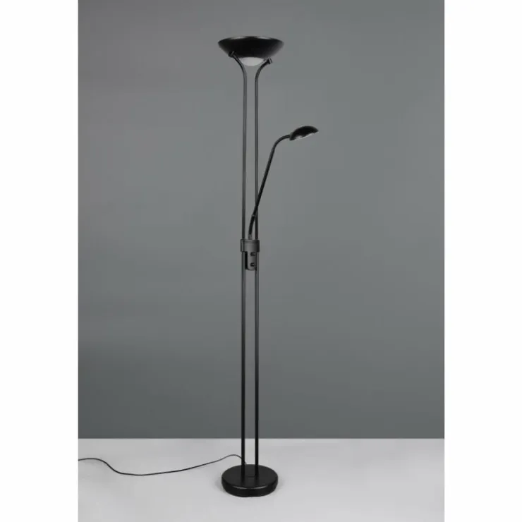 Luminaires Reality Éclairage Led|Spock Lampadaire LED Noir, 2 lumières