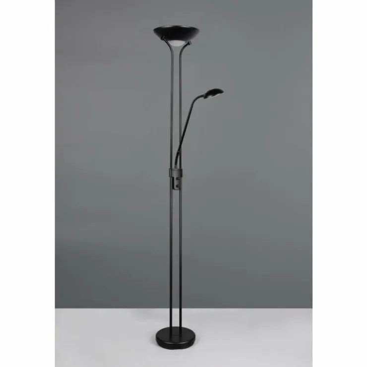Luminaires Reality Éclairage Led|Spock Lampadaire LED Noir, 2 lumières