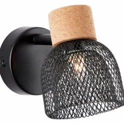 Luminaires Brilliant Spots Et Projecteurs|Spot Brilliant Flaka Noir, 1 lumière