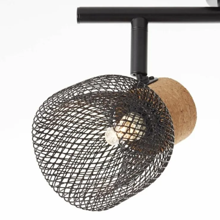 Luminaires Brilliant Spots Et Projecteurs|Spot Brilliant Flaka Noir, 2 lumières