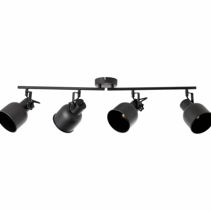 Luminaires Brilliant Spots Et Projecteurs|Spot Brilliant Rolet Noir, 4 lumières