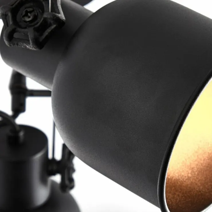 Luminaires Brilliant Spots Et Projecteurs|Spot Brilliant Rolet Noir, 4 lumières
