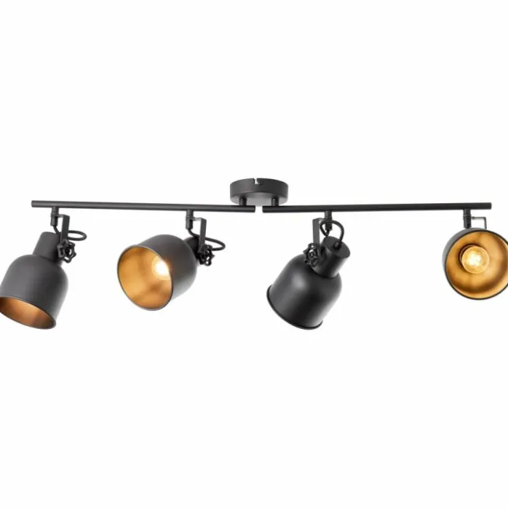 Luminaires Brilliant Spots Et Projecteurs|Spot Brilliant Rolet Noir, 4 lumières