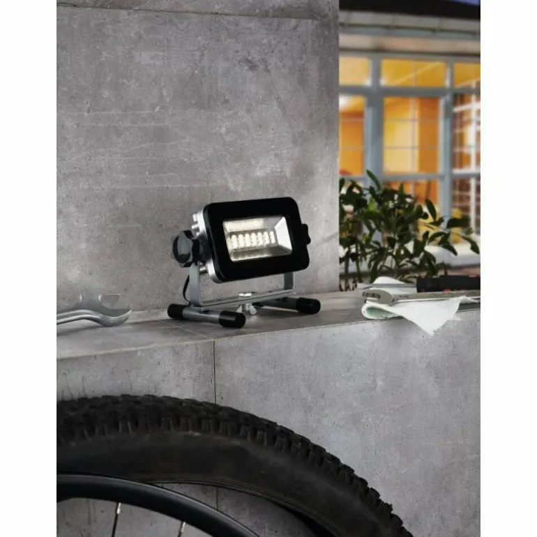 Spot de jardin Eglo PIERA LED Noir, 1 lumière