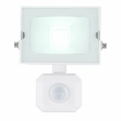 Spot de jardin Globo HELGA LED Blanc, 1 lumière, Détecteur de mouvement