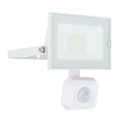 Spot de jardin Globo HELGA LED Blanc, 1 lumière, Détecteur de mouvement