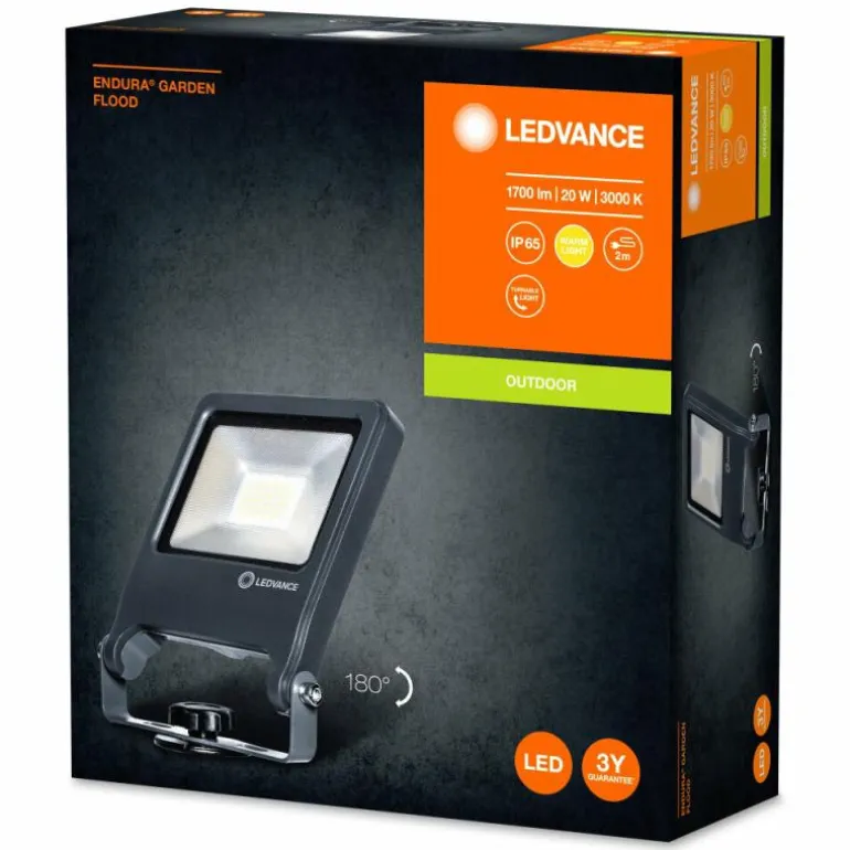 Spot de jardin LEDVANCE ENDURA® Gris, 1 lumière