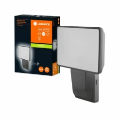 Spot de jardin LEDVANCE ENDURA® Gris, 1 lumière, Détecteur de mouvement