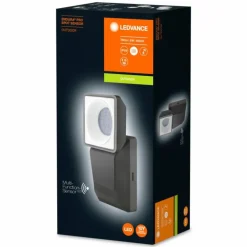 Spot de jardin LEDVANCE ENDURA® Gris, 1 lumière, Détecteur de mouvement