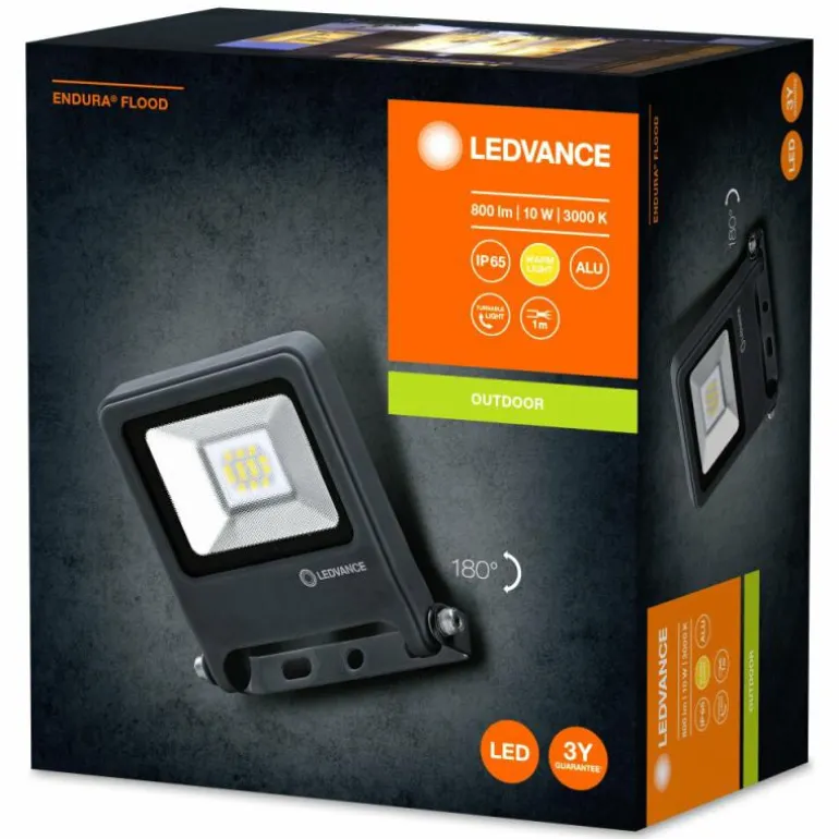 Spot de jardin LEDVANCE ENDURA® Gris, 1 lumière