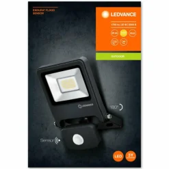 Spot de jardin LEDVANCE ENDURA® Gris, 1 lumière, Détecteur de mouvement