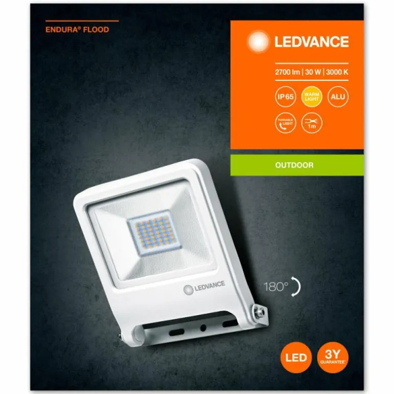 Spot de jardin LEDVANCE ENDURA® Blanc, 1 lumière