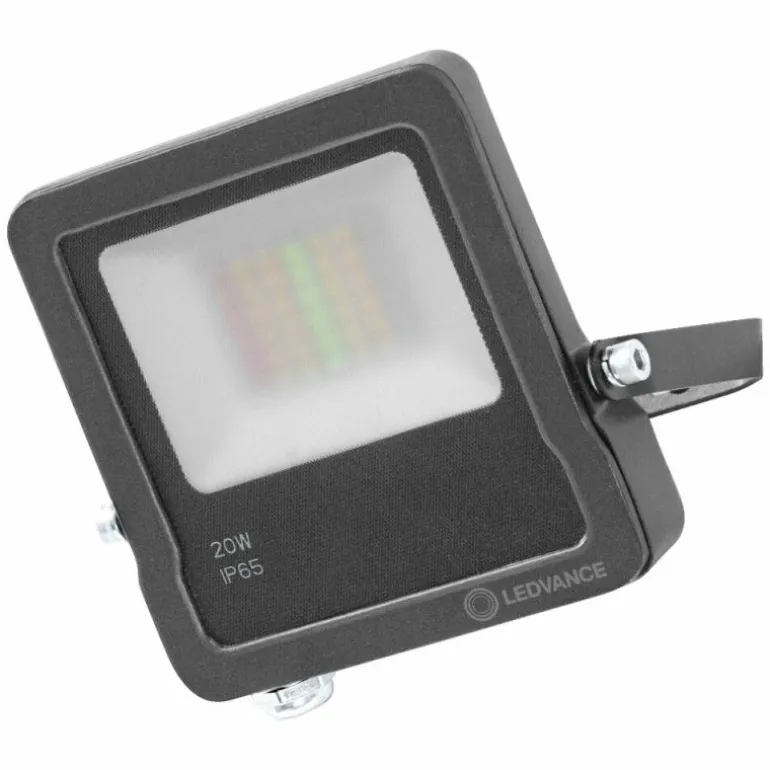 Spot de jardin LEDVANCE SMART+ Anthracite, 1 lumière, Télécommandes, Changeur de couleurs