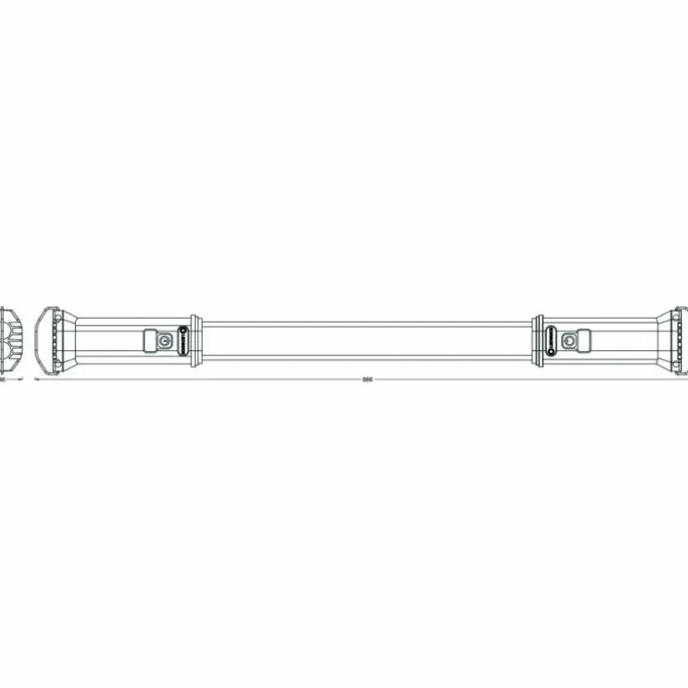 Spot de jardin LEDVANCE WORKLIGHTS Orange, 1 lumière