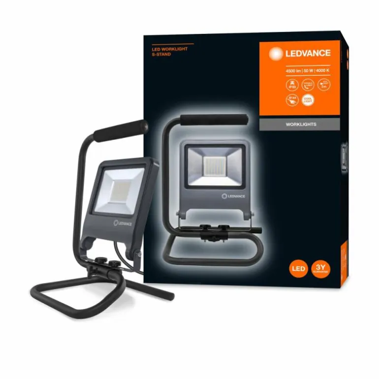 Spot de jardin LEDVANCE WORKLIGHTS Gris, 1 lumière