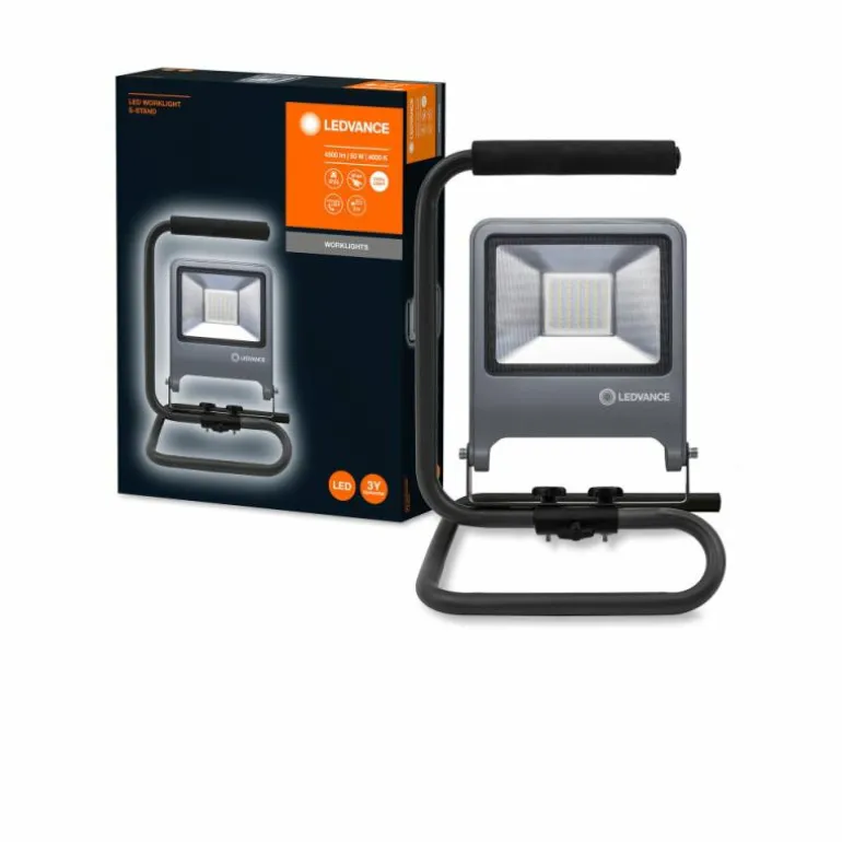 Spot de jardin LEDVANCE WORKLIGHTS Gris, 1 lumière