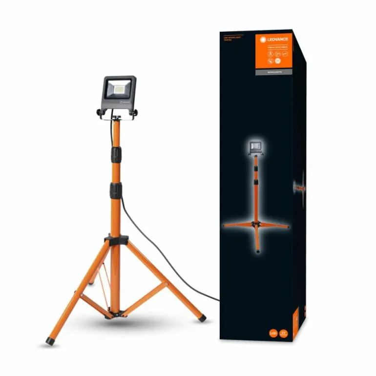 Spot de jardin LEDVANCE WORKLIGHTS Gris, 1 lumière
